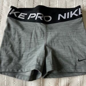 Nike pro spandex shorts